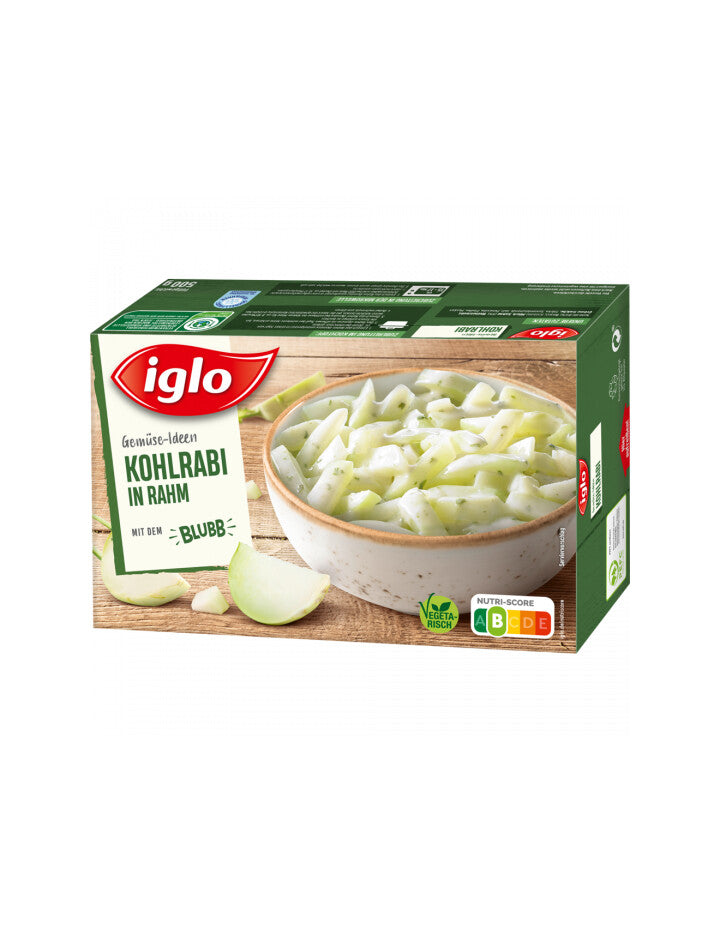 Iglo Rahm Gemüse Kohlrabi 500g