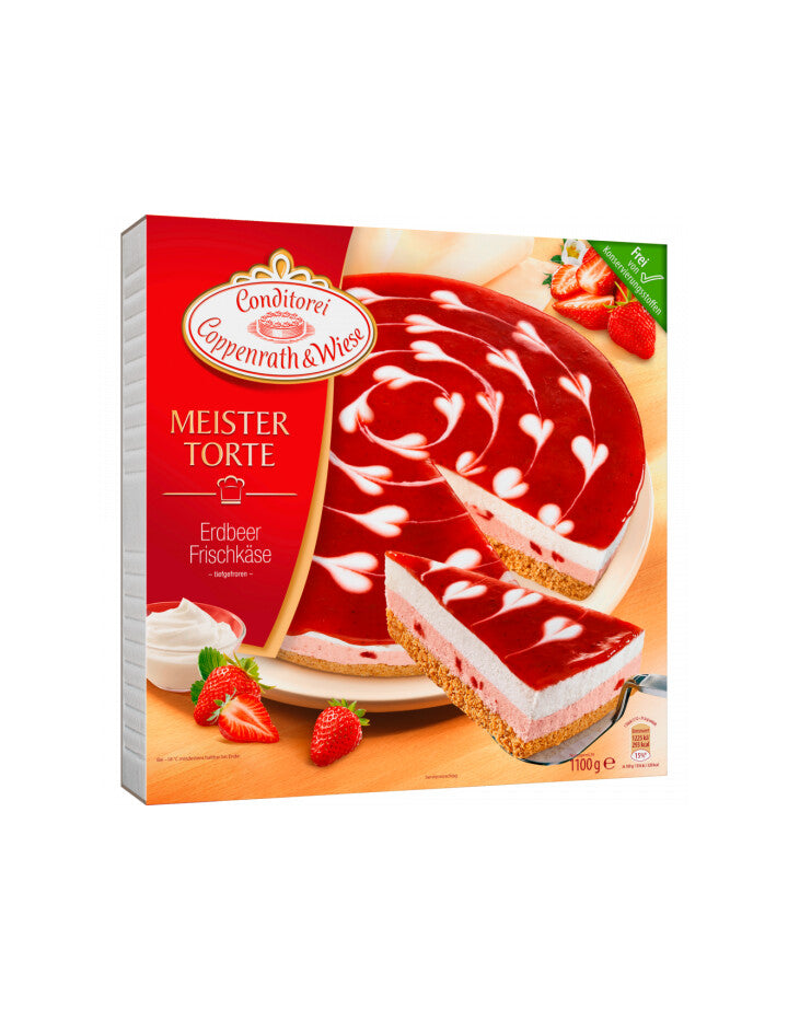 Coppenrath&Wiese Erdbeer-Frischkäse-Torte 1,1kg