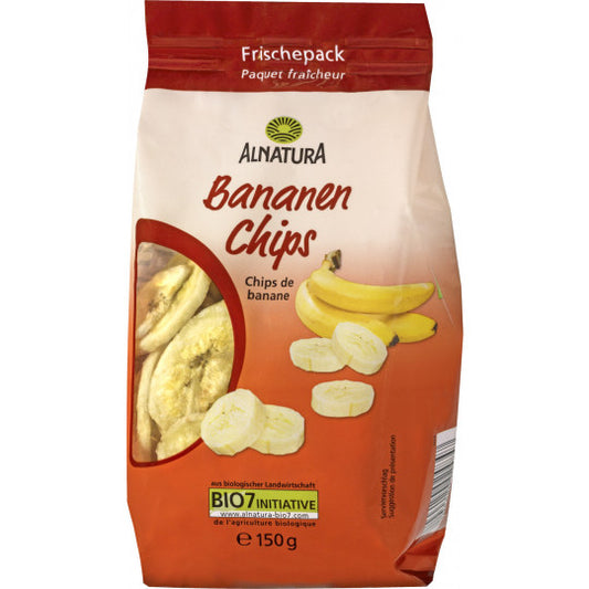 Bio Alnatura Bananen Chips 150g