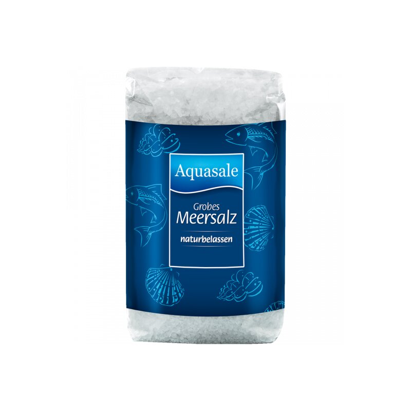 Aquasale Meersalz grobkörnig 1kg