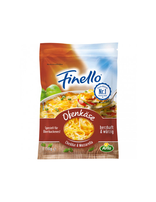 Arla Finello Ofenkäse gerieben 46% Vollfettstufe 150g