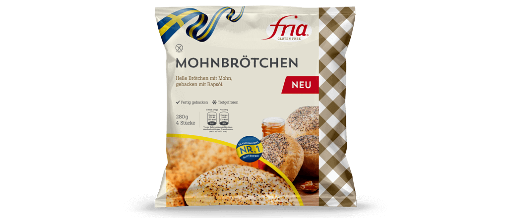 Fria Mohnbrötchen 280g