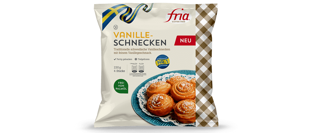 Fria Vanilleschnecken 230g