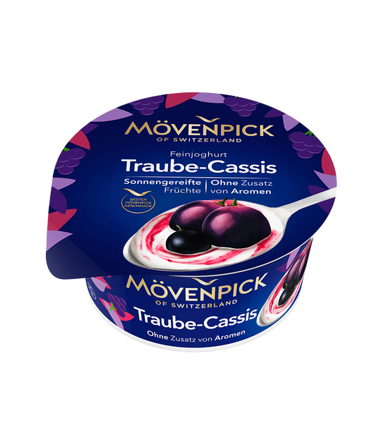 Mövenpick Feinjoghurt Traube-Cassis 150g