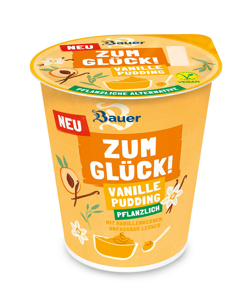 Bauer ZumGlück! Pudding Vanille 350g