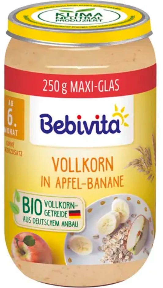 Bio Bebivita Vollkorn in Apfel-Banane ab 6.Monat 250g