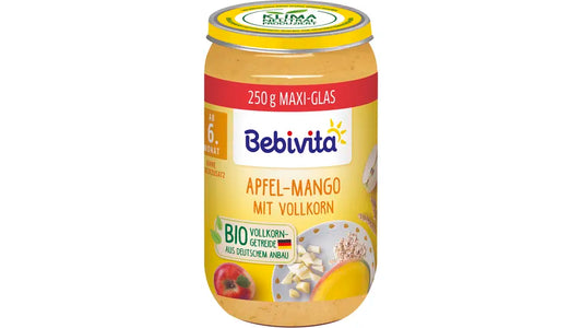 Bio Bebivita Apfel-Mango mit Vollkorn ab dem 6.Monat 250g