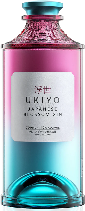 Ukiyo Japanese Blossom Gin 40% 0,7l