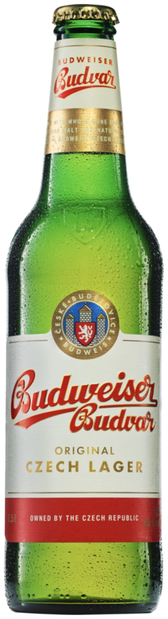 Budweiser Budvar Premium Lager 0,5l MW