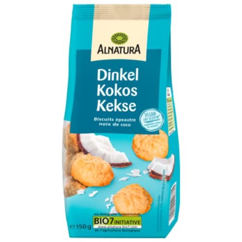 Bio Alnatura Dinkel Kokos Kekse 150g