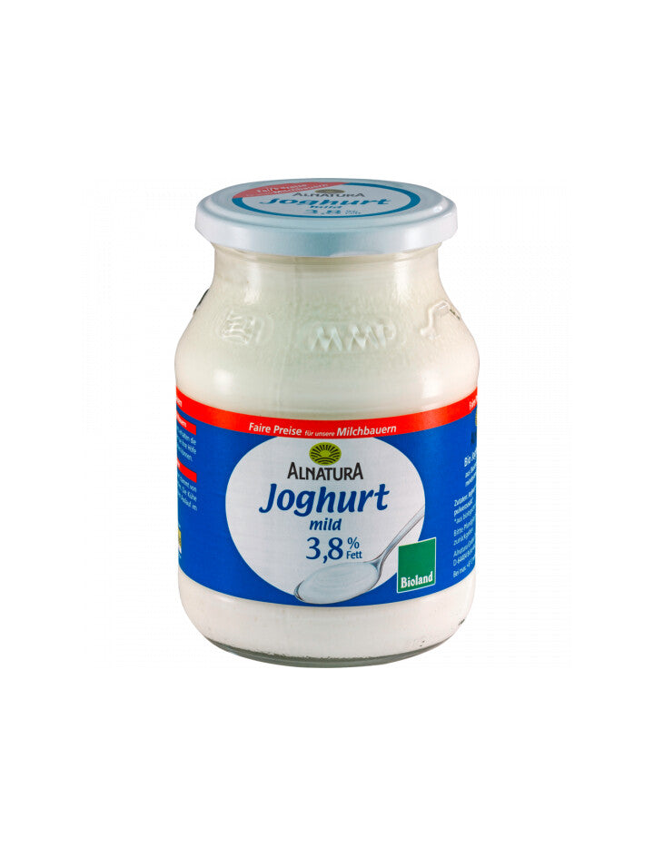 Bio Alnatura Joghurt Natur 3,8% 500g MW