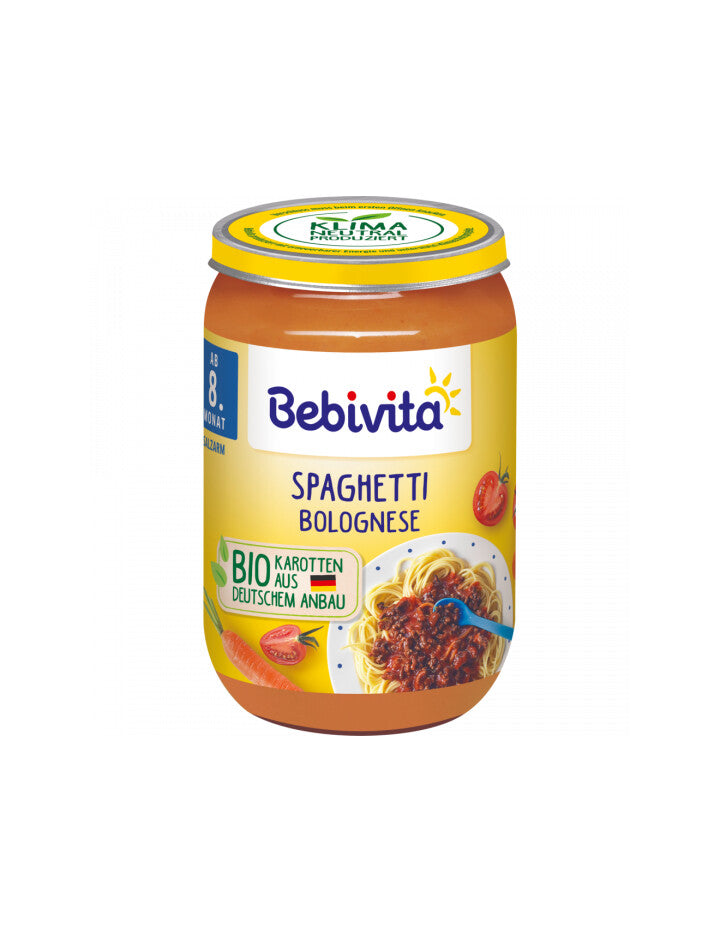 Bio Bebivita Menü Spaghetti Bolognese ab 8.Monat 220g