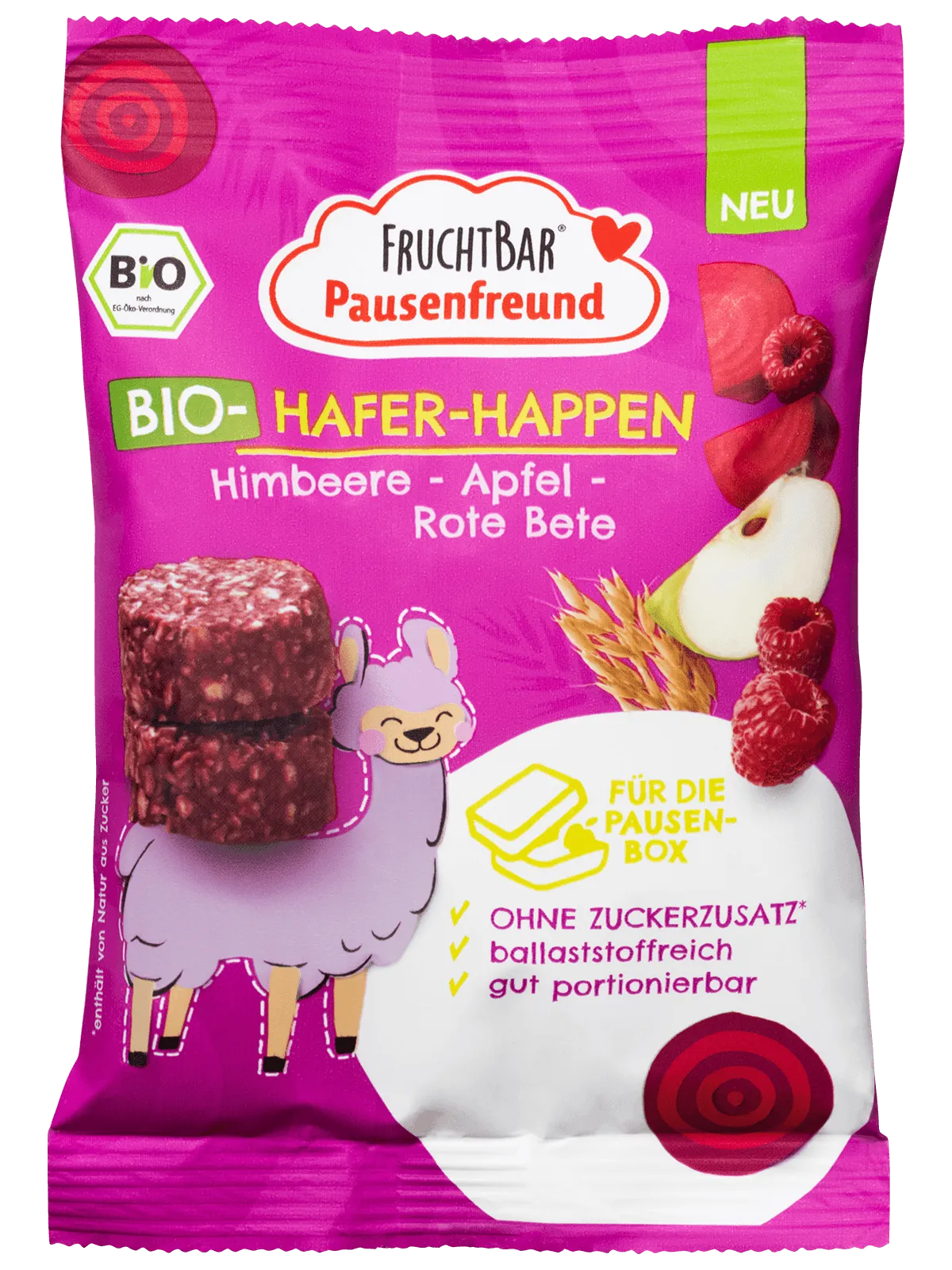 Bio Fruchtbar Pausenfreund Hafer-Happen 80g