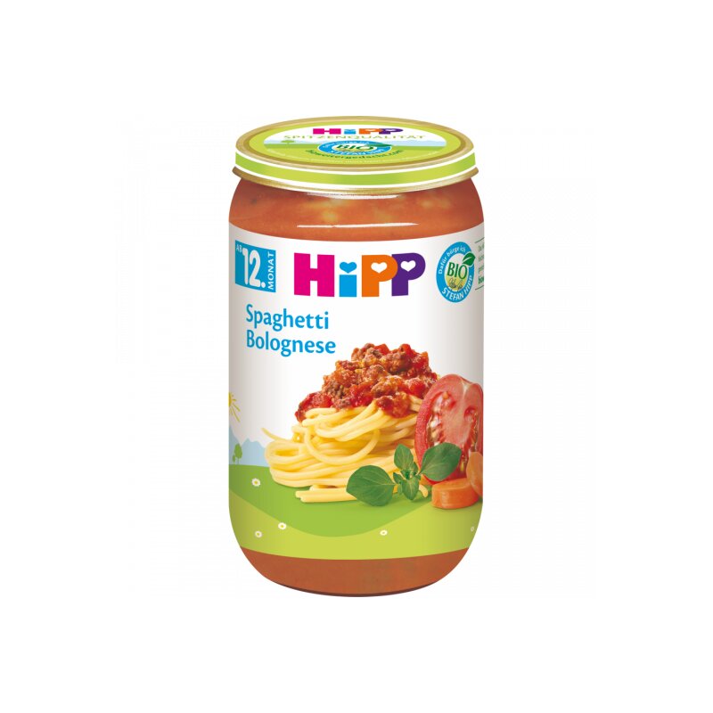 Bio Hipp Menü Spaghetti Bolognese ab dem 12.Monat 250g