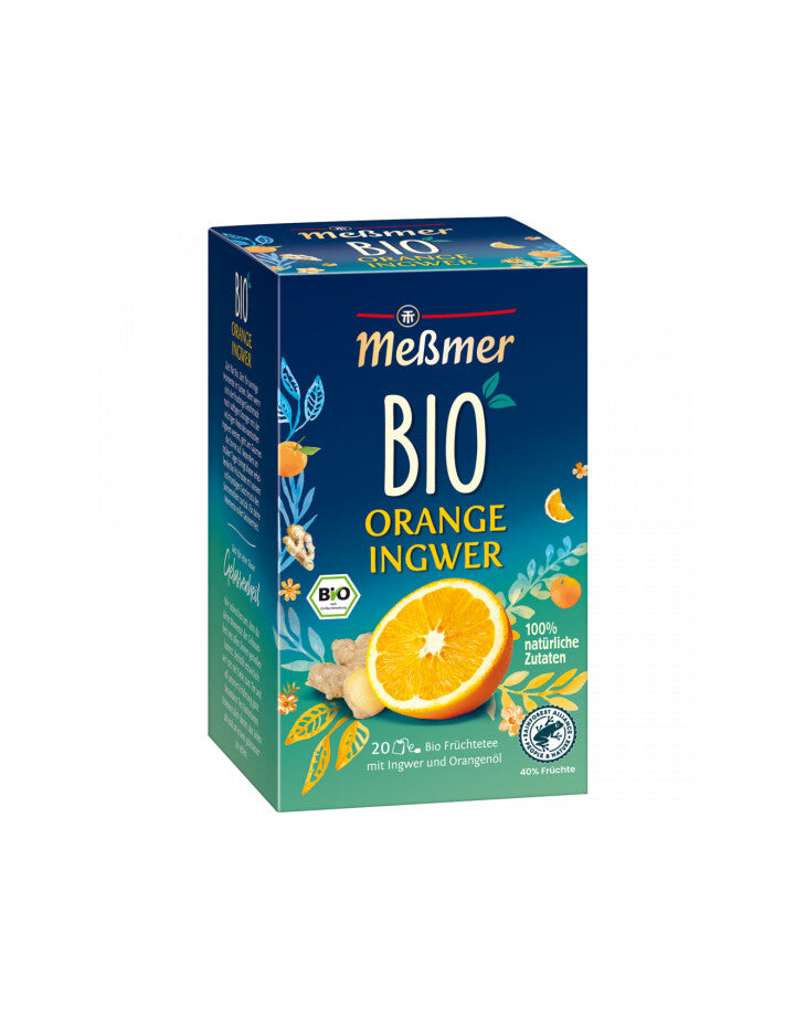 Bio Meßmer Tee Orange Ingwer 20ST 55g