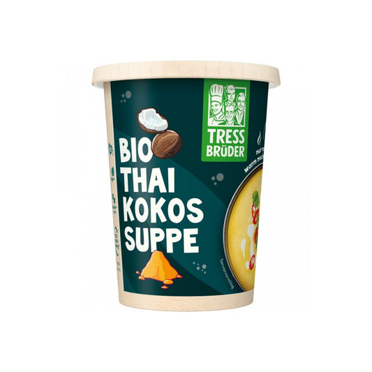 Bio Tressbrüder Vegane Thai-Kokos-Suppe 450ml