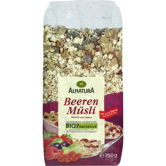 Bio Alnatura Beeren-Müsli 750g