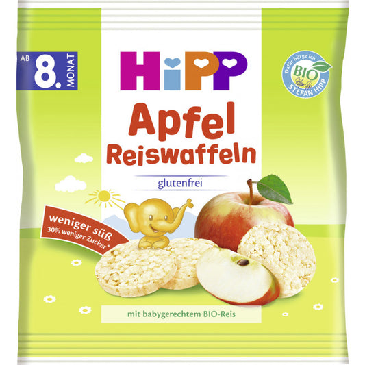 Bio Hipp Reiswaffeln Apfel ab 8.Monat 30g