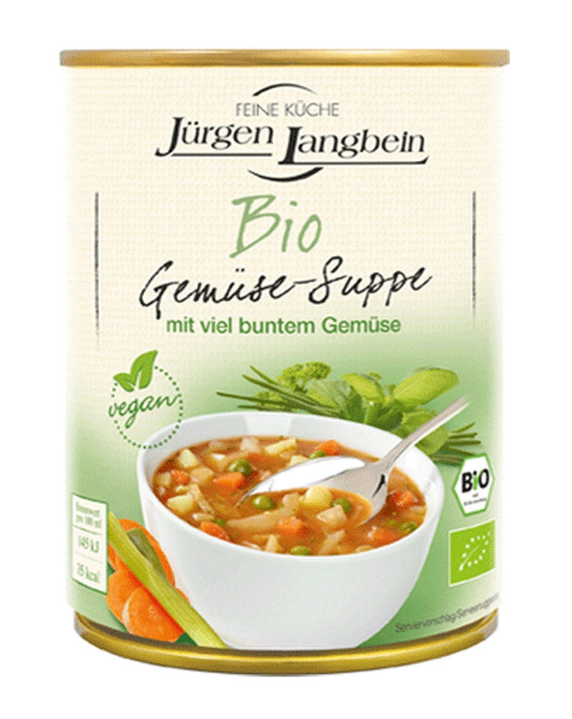 Bio Jürgen Langbein Gemüsesuppe 400ml