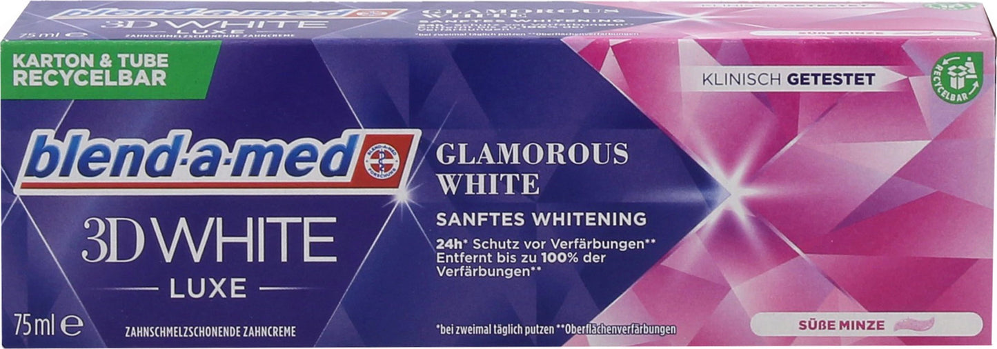 blend-a-med 3D White Luxe Glamorous White 75ml