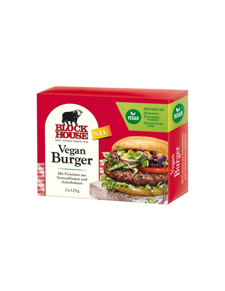 Block House Veganer Burger 2x125g