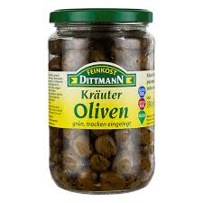 Feinkost Dittmann Oliven Grün in Scheiben 350g