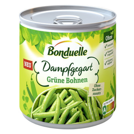 Bonduelle Grüne Bohnen dampfgegart 295g