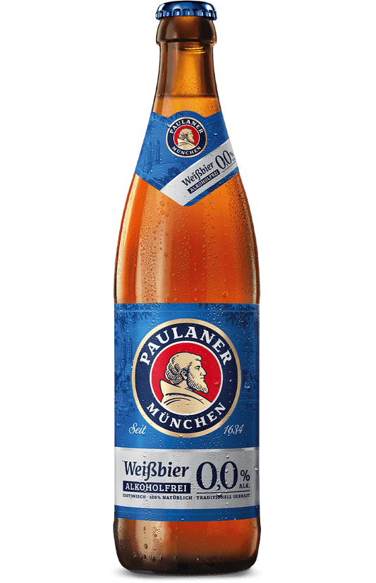 Paulaner Weißbier alkoholfrei 0,0% 0,5l MW