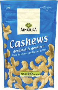 Bio Alnatura Cashews geröstet&gesalzen 100g