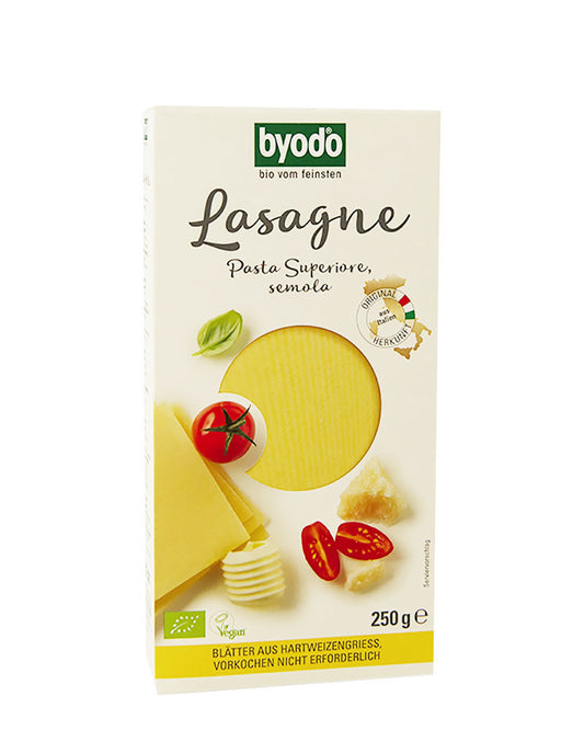 Bio Byodo Lasagneplatten semola 250g