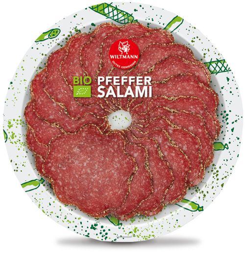 Bio Wiltmann Salami Pfeffer 80g