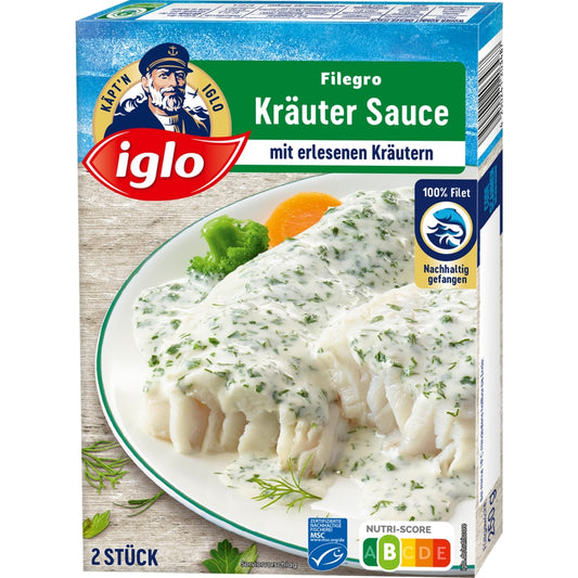 MSC Iglo Filegro in Kräutersauce 250g