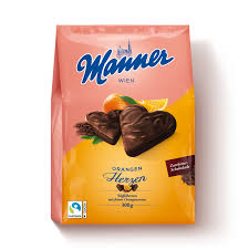 M&O Haferherz Orange Schoko vegan 300g