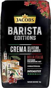 Jacobs Barista Editions Bella Italia Kaffee Crema ganze Bohne 1kg