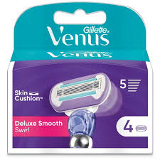 Gillette Venus Deluxe Smooth Swirl Rasierklingen 4ST