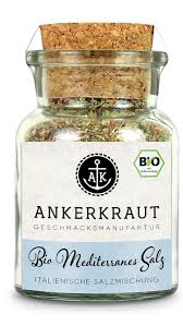 Bio Ankerkraut Mediterranes Salz 120g