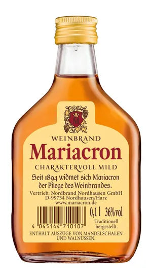 Mariacron Weinbrand 36% 0,1l