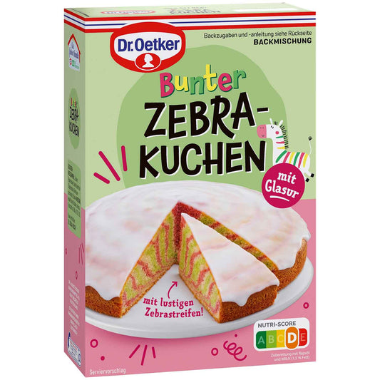 Dr.Oetker Bunter Zebrakuchen 515g