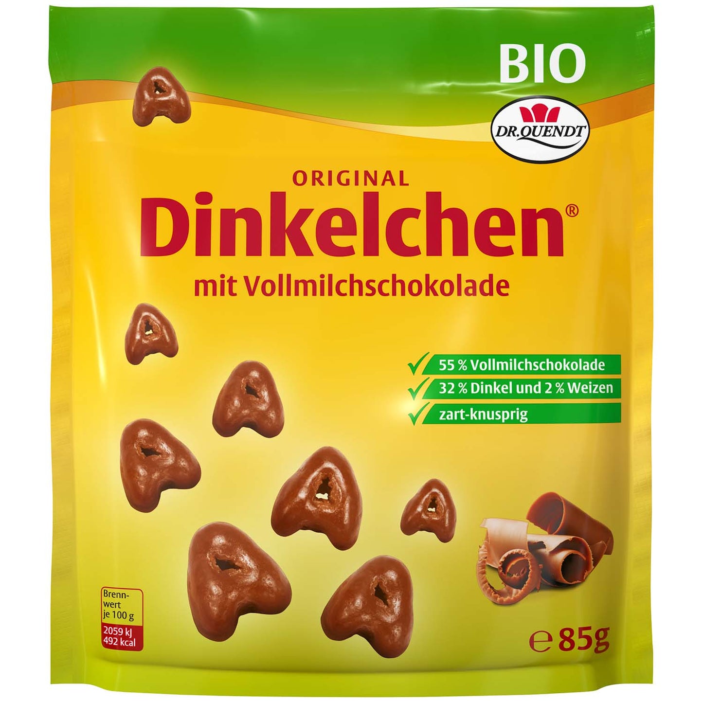 Bio Dr.Quendt Dinkelchen Vollmilch 85g