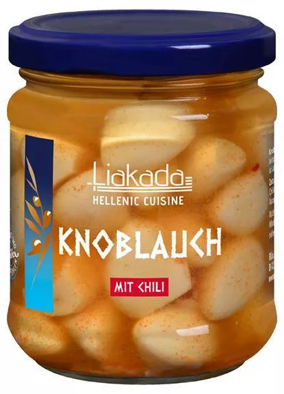 Liakada Knoblauch mit Chili 190g