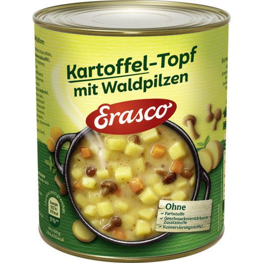 Erasco Kartoffeltopf mit Waldpilzen 800g