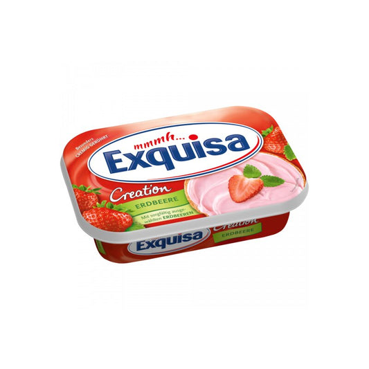 Exquisa Frischkäse Erdbeere 50%Fett i.Tr.200g