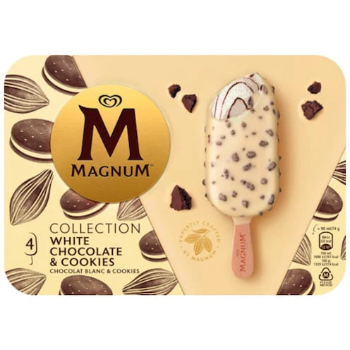 Langnese Magnum White Choco Cookie 90ml