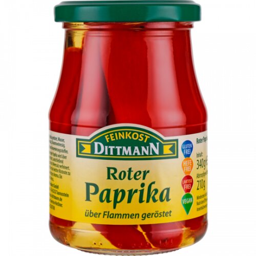 Feinkost Dittmann Paprika geröstet 340g