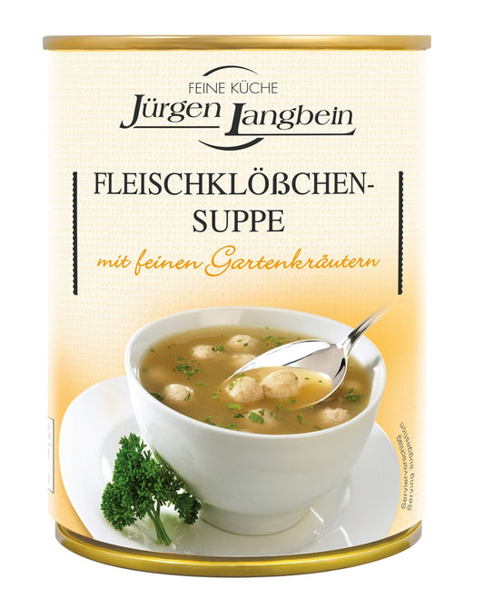 Jürgen Langbein Fleischklößchen Suppe 400ml