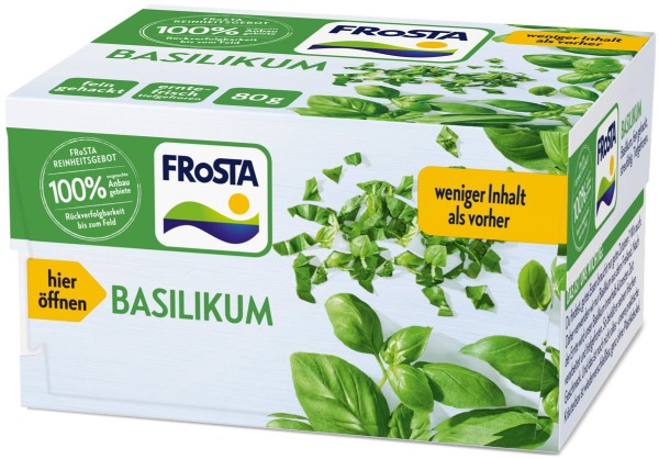 Frosta Basilikum 80g