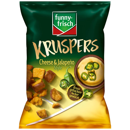 Funny-Frisch Kruspers Cheese&Jalapeno 120g