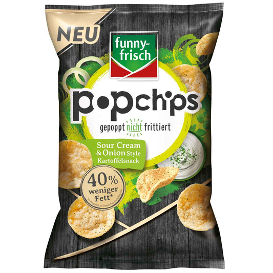 Funny-frisch Popchips sour Cream&Onion Style 80g