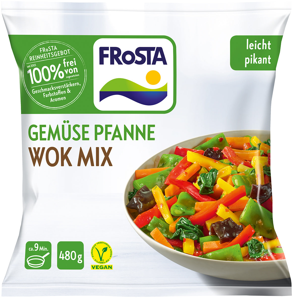 Frosta Gemüse Pfanne Wok Mix 480g