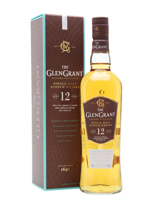 Glen Grant Single Malt Scotch Whisky 12 Years old 43% 0,7l